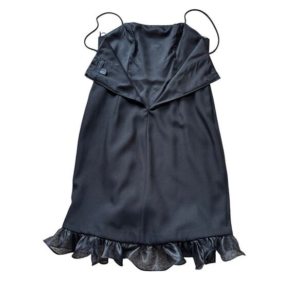 JBS Boutique, Womens Cocktail Dress, size 10, Black, flared, ruffle - Picture 3 of 9